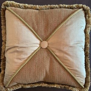 Beautiful Silk Square Decorative Pillow(s)